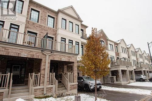 1182 Restivo Lane, Milton, ON - Outdoor With Balcony With Facade