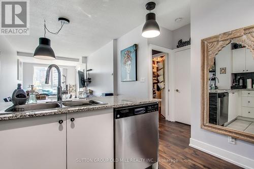 207 - 1359 Rathburn Road E, Mississauga, ON - Indoor Photo Showing Kitchen With Double Sink