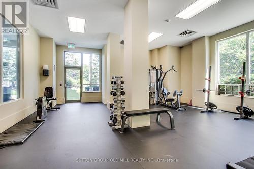 207 - 1359 Rathburn Road E, Mississauga, ON - Indoor Photo Showing Gym Room