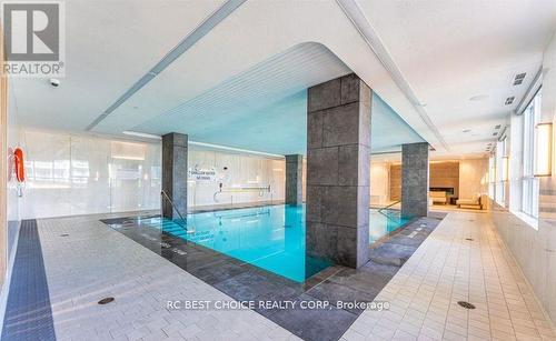 1008 - 65 Annie Craig Drive, Toronto, ON - Indoor Photo Showing Other Room With In Ground Pool