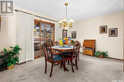 62 Calypso Drive, Moose Jaw, SK - Indoor Photo Showing Dining Room