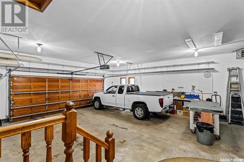 62 Calypso Drive, Moose Jaw, SK - Indoor Photo Showing Garage