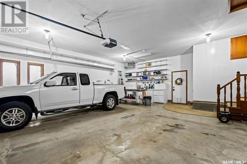 62 Calypso Drive, Moose Jaw, SK - Indoor Photo Showing Garage