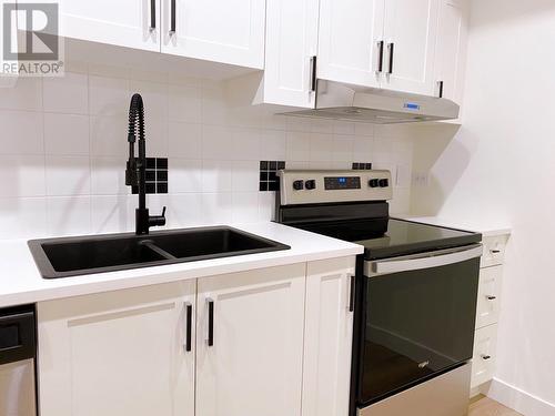 Basement 14124 Mier Drive, Maple Ridge, BC - Indoor Photo Showing Kitchen With Double Sink