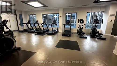 2510 - 195 Redpath Avenue, Toronto, ON - Indoor Photo Showing Gym Room