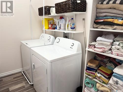 35 Mayo Street, Lanigan, SK - Indoor Photo Showing Laundry Room