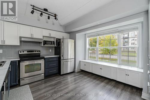 111 - 1491 Maple Avenue, Milton, ON - Indoor Photo Showing Kitchen With Stainless Steel Kitchen