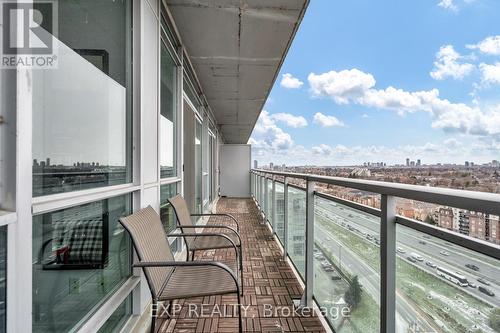 2104 - 185 Legion Road N, Toronto, ON - Outdoor With Balcony With Exterior