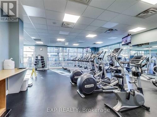 2104 - 185 Legion Road N, Toronto, ON - Indoor Photo Showing Gym Room