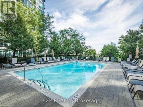 2104 - 185 Legion Road N, Toronto, ON - Outdoor With In Ground Pool With Deck Patio Veranda