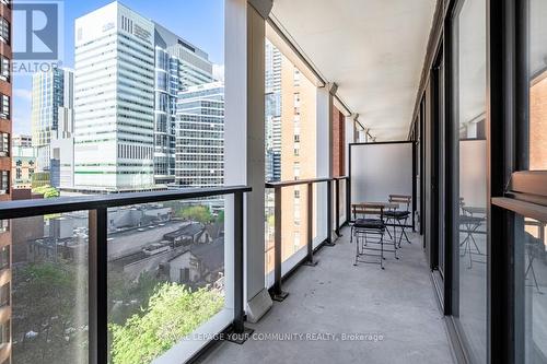 613 - 20 Edward Street, Toronto, ON - Outdoor With Balcony