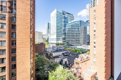 613 - 20 Edward Street, Toronto, ON - Outdoor With Balcony With Facade