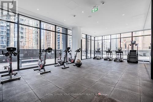 613 - 20 Edward Street, Toronto, ON - Indoor Photo Showing Gym Room