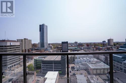 1304 - 55 Duke Street W, Kitchener, ON - Outdoor With Balcony With View