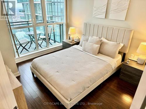 #3703 - 4070 Confederation Parkway, Mississauga, ON - Indoor Photo Showing Bedroom