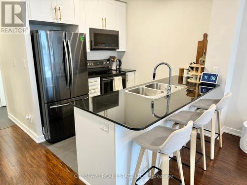 #3703 - 4070 Confederation Parkway, Mississauga, ON - Indoor Photo Showing Kitchen With Double Sink With Upgraded Kitchen