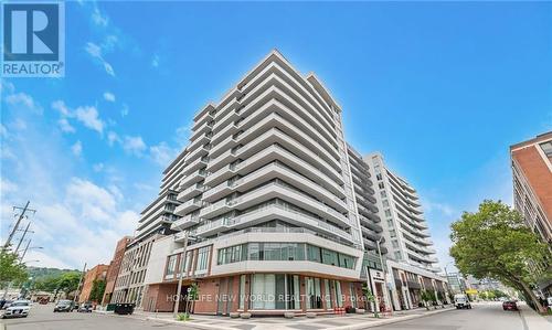 504 - 212 King William Street E, Hamilton, ON - Outdoor With Balcony With Facade