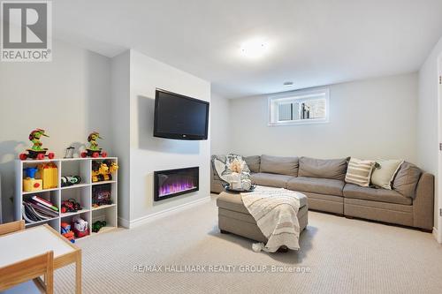 406 Allee Premiere Lane, Clarence-Rockland, ON - Indoor Photo Showing Living Room With Fireplace