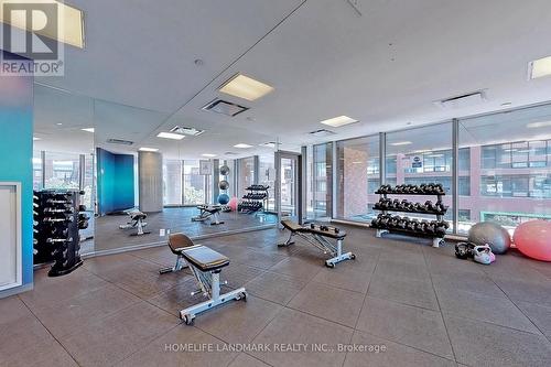 2805 - 150 East Liberty Street, Toronto, ON - Indoor Photo Showing Gym Room