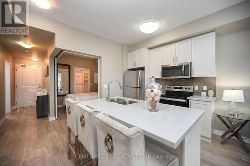 212 - 2486 Old Bronte Road, Oakville, ON - Indoor Photo Showing Kitchen With Double Sink