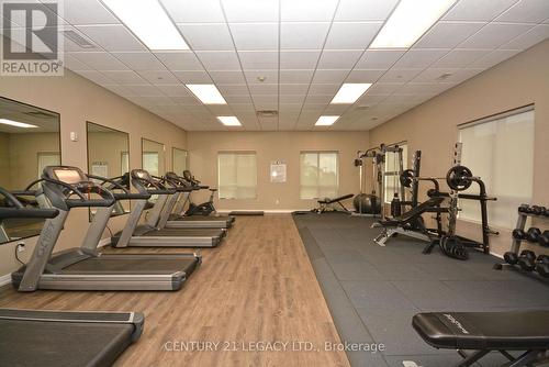 212 - 2486 Old Bronte Road, Oakville, ON - Indoor Photo Showing Gym Room