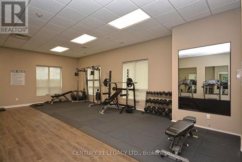 212 - 2486 Old Bronte Road, Oakville, ON - Indoor Photo Showing Gym Room