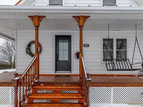 Balcony - 81 Rg St-Claude, Saint-Philippe, QC - Outdoor With Deck Patio Veranda With Exterior