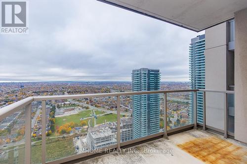 3602 - 388 Prince Of Wales Drive, Mississauga, ON - Outdoor With Balcony With View