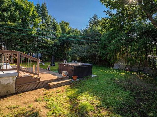 Backyard - 1219 Rue Des Saules, Prévost, QC - Outdoor With Backyard