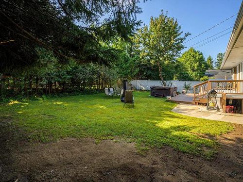 Backyard - 1219 Rue Des Saules, Prévost, QC - Outdoor With Backyard