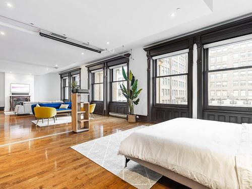 Overall view - 401-275 Rue St-Jacques, Montréal (Ville-Marie), QC - Indoor Photo Showing Bedroom