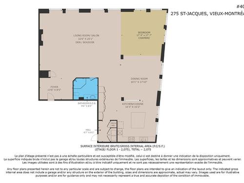 Drawing (sketch) - 401-275 Rue St-Jacques, Montréal (Ville-Marie), QC - Other