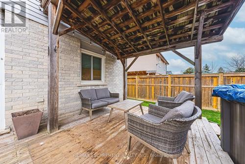 14 Gatestone Drive, Hamilton, ON - Outdoor With Deck Patio Veranda With Exterior