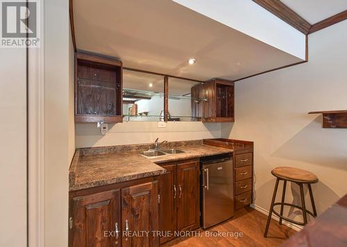 7187 Beach Drive, Ramara, ON - Indoor Photo Showing Kitchen With Double Sink