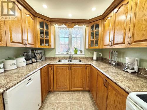 48 Premier Drive, Lewisporte, NL - Indoor Photo Showing Kitchen With Double Sink