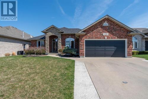 108 Paul Sloggett Court, Sarnia, ON - Outdoor With Facade