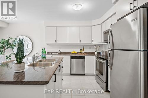 288 Beasley Terrace, Milton, ON - Indoor Photo Showing Kitchen With Stainless Steel Kitchen With Double Sink With Upgraded Kitchen