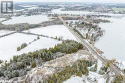 View of snowy aerial view - 