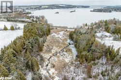 View of snowy aerial view - 