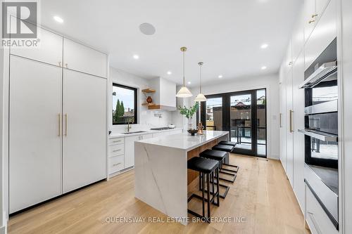 442 Brock Avenue, Toronto, ON - Indoor Photo Showing Kitchen With Upgraded Kitchen