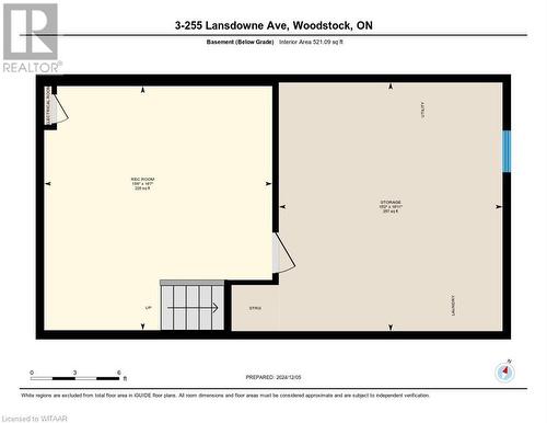 Plan - 255 Lansdowne Avenue Unit# 3, Woodstock, ON - Other