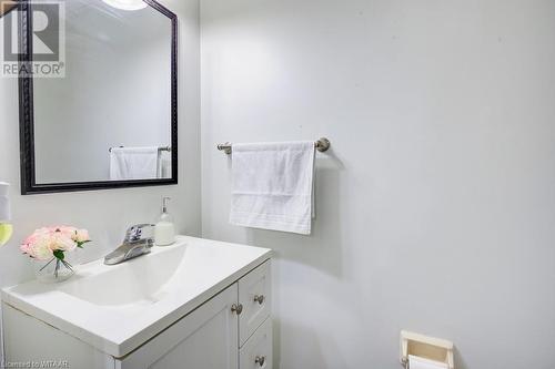 Bathroom featuring vanity - 255 Lansdowne Avenue Unit# 3, Woodstock, ON - Indoor Photo Showing Bathroom