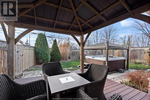 1289 Virginia, Windsor, ON - Outdoor With Deck Patio Veranda With Exterior