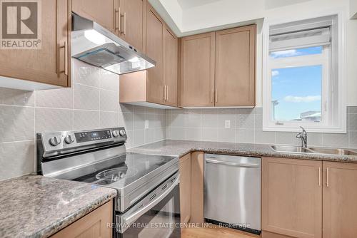 312 - 10 Halliford Place, Brampton, ON - Indoor Photo Showing Kitchen With Double Sink