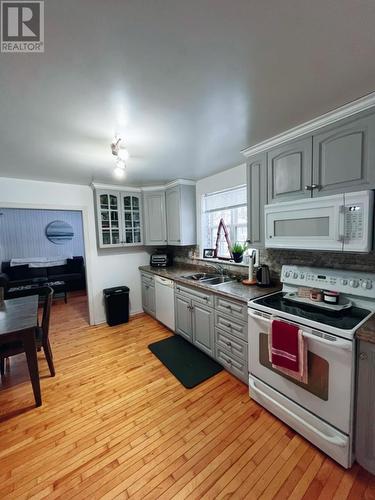 17 Sherwood Avenue, Corner Brook, NL - Indoor Photo Showing Kitchen With Double Sink