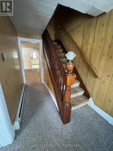 View of snow covered deck - 354 Poplar Street, Mattawa, ON - Outdoor With Deck Patio Veranda With Exterior