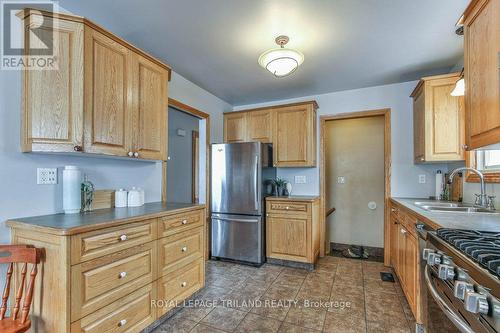 92 Snowdon Crescent, London, ON - Indoor Photo Showing Kitchen With Double Sink