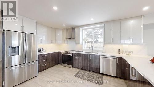 4303 Highway 35 N, Clarington, ON - Indoor Photo Showing Kitchen With Stainless Steel Kitchen With Upgraded Kitchen