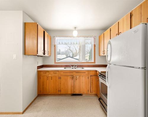 16 Sandylands Place, Winnipeg, MB - Indoor Photo Showing Kitchen With Double Sink