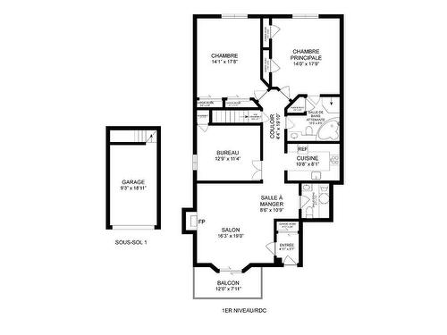 Plan (croquis) - 6813 Rue Marie-Guyart, Montréal (Lasalle), QC - Other